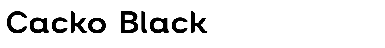 Cacko Black